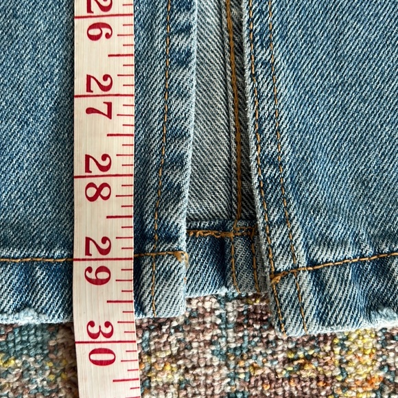 High Rise Midi Denim Skirt - Picture 7 of 7